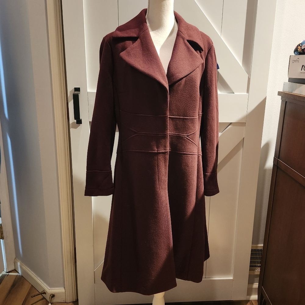 I.N.C Elegant Burgundy Women's Coat XL NWT